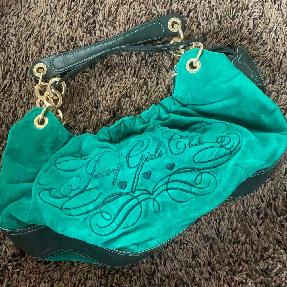 JUICY COUTURE green purse